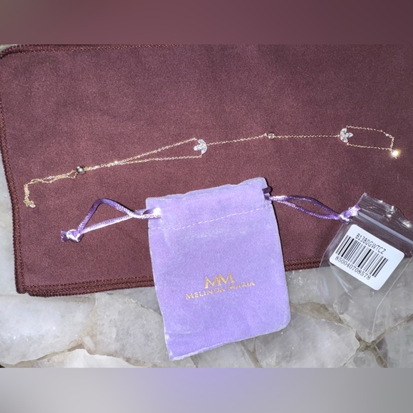 ✨ NEW - Melinda Maria Lotus Hand Chain | 18K Gold Plated | Celebrity Favorite ✨ - Picture 9 of 9